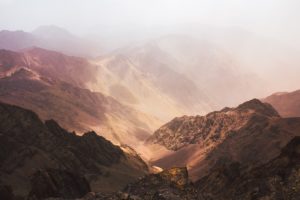 Wandern im Atlas Gebirge in Marokko