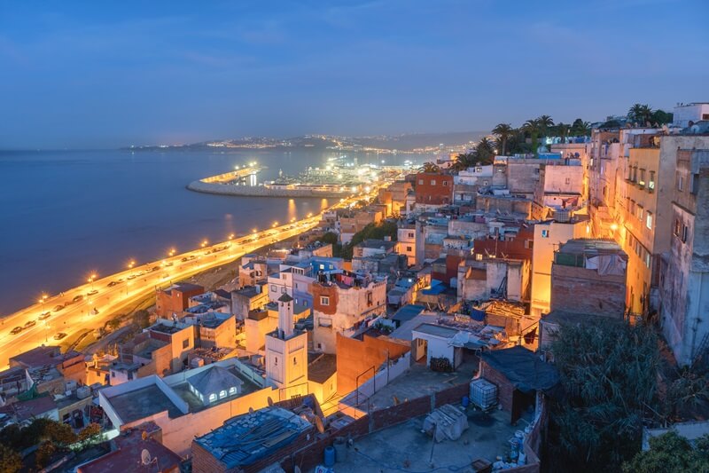Tanger: Hafenstadt in Marokko