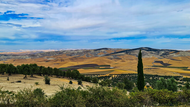 Moulay Idris Marokko wie in der Toskana