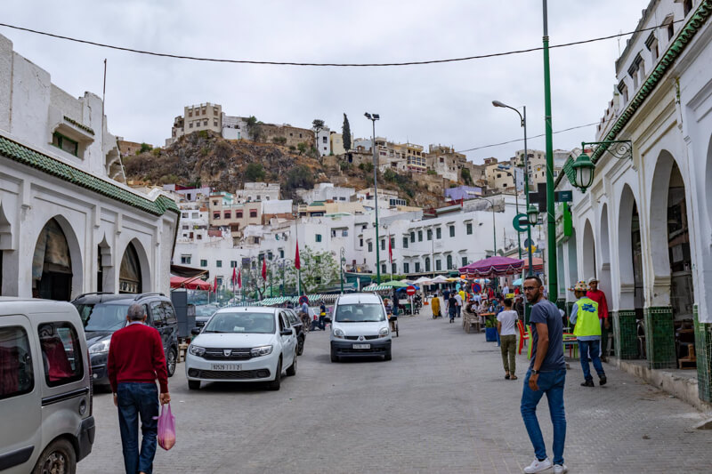 In den Strassen von Moulay Idriss